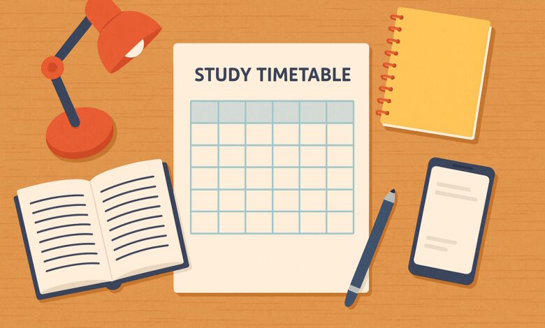 How to Create the Perfect Study Timetable for Exams