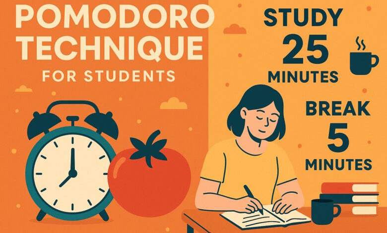 Pomodoro Technique for Students – Study Smart, Not Hard