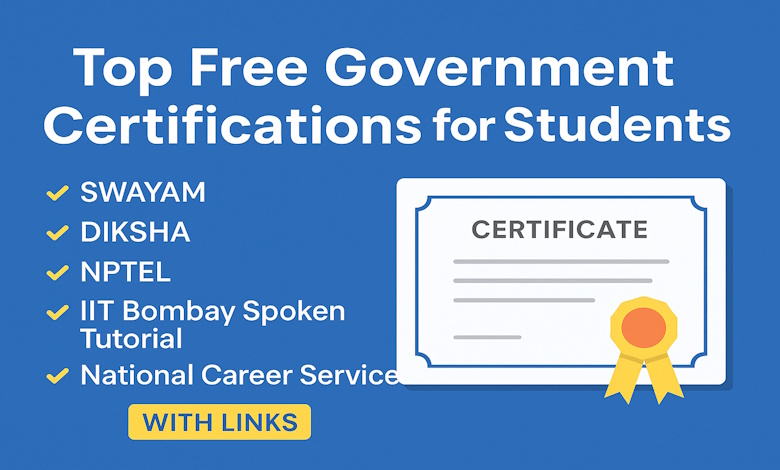 Top Free Government Certifications for Students