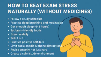 How to Beat Exam Stress Naturally (Without Medicines)
